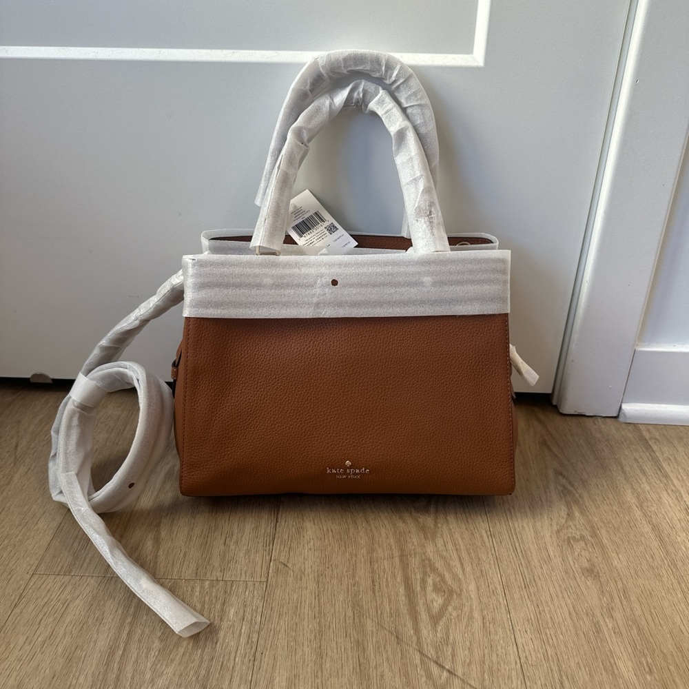Brand new light brown Kate spade New York purse